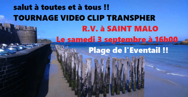 tournage clip St Malo